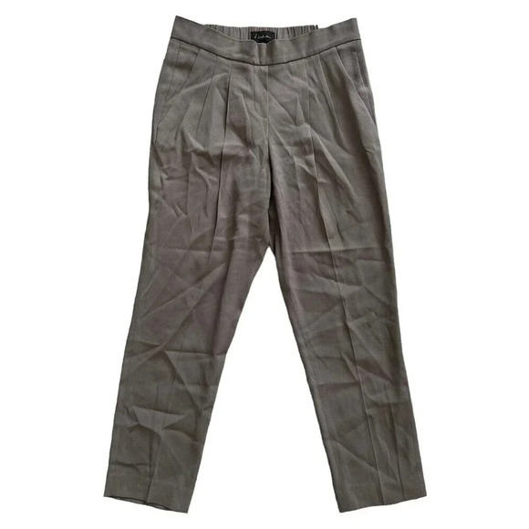 T. Babaton Coffee Pleated Dress Pants 00 - Picture 1 of 3